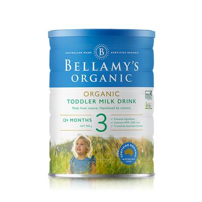【保税仓】Bellamy’s贝拉米 新版澳洲奶粉3段 900g