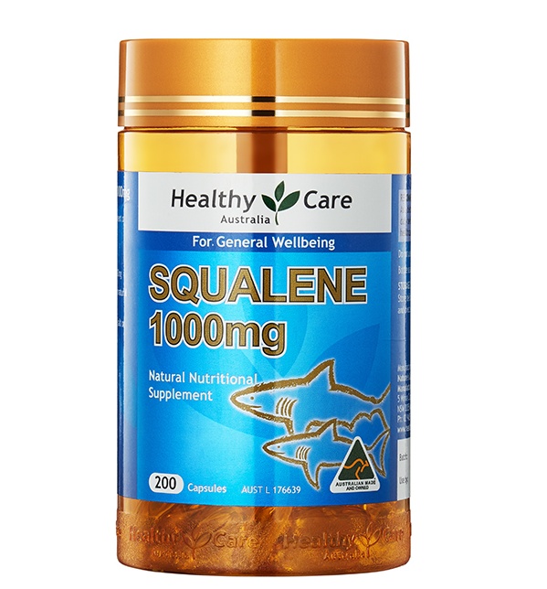 healthy care squalene 1000mg 200s healthy care 角鲨烯1000mg 200