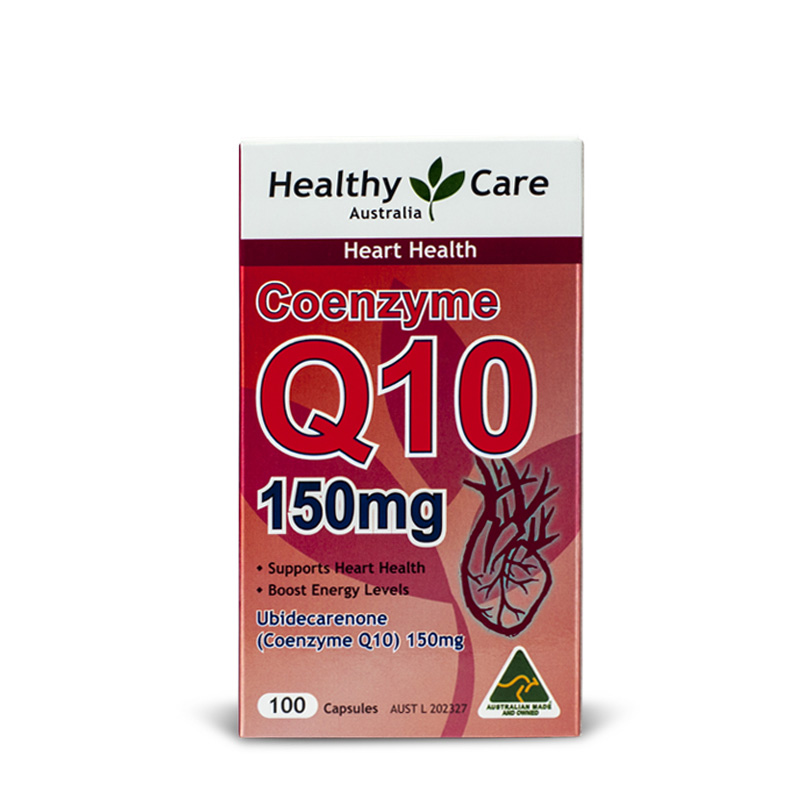 healthy care q10辅酶胶囊 150mg 100 粒
